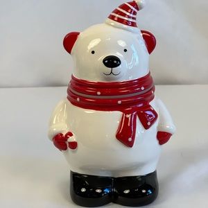 Home Essentials Ceramic Bear Jar